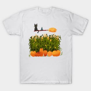 Harvest Black Cat T-Shirt